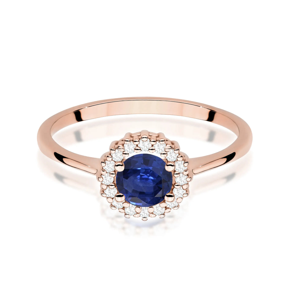 gold-ring-050ct-sapphire-and-diamonds-flower