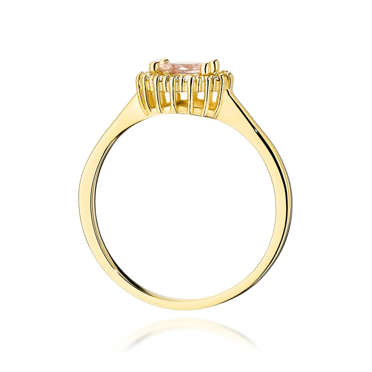 zlatý prsteň s 0,40 ct morganitom a 0,14 ct diamantmi w0572-mop-01