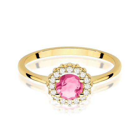 gold-ring-060ct-pink-topaz-and-diamonds-flower