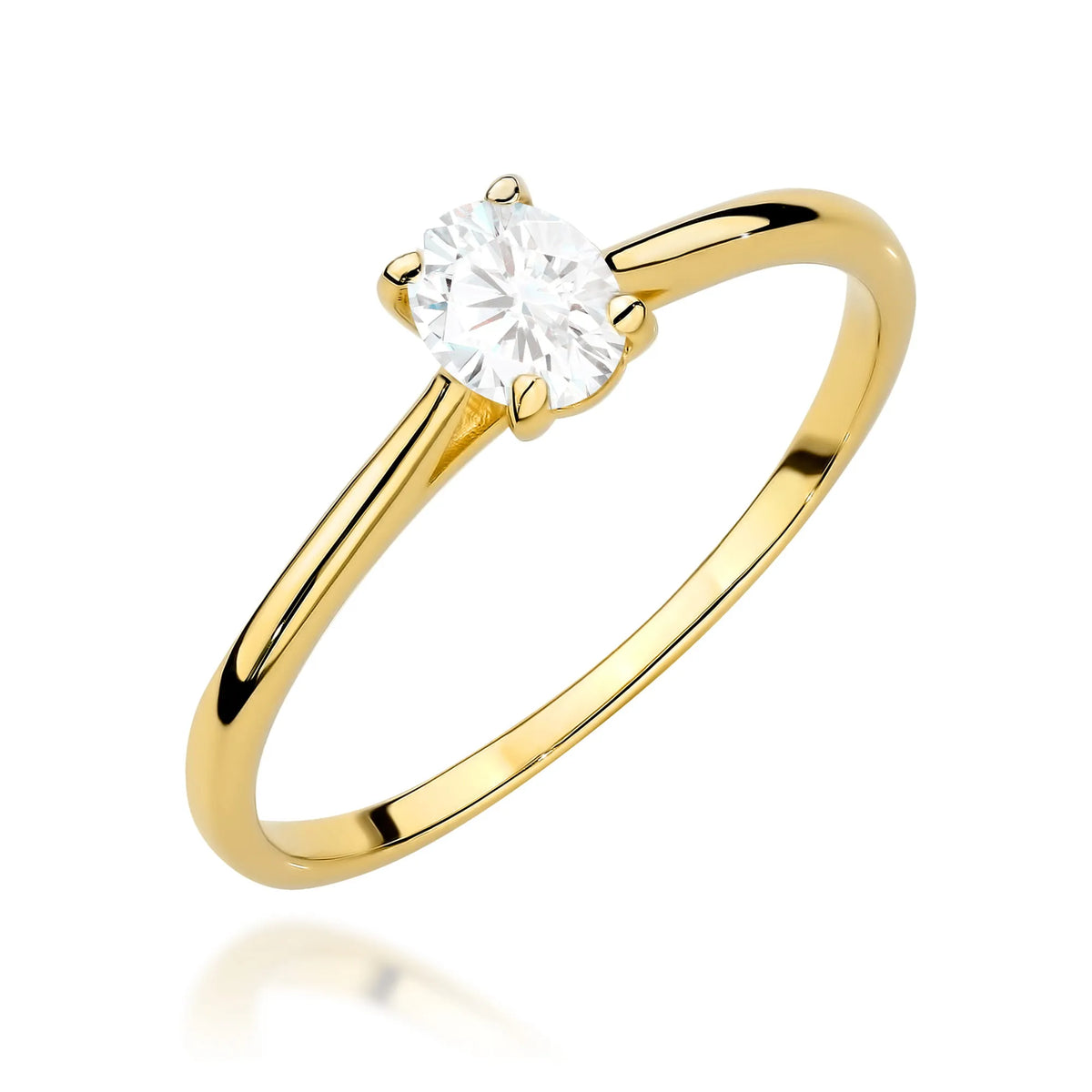 zlatý prsteň s 0,30 ct laboratórnym diamantom w0581-ldw-01