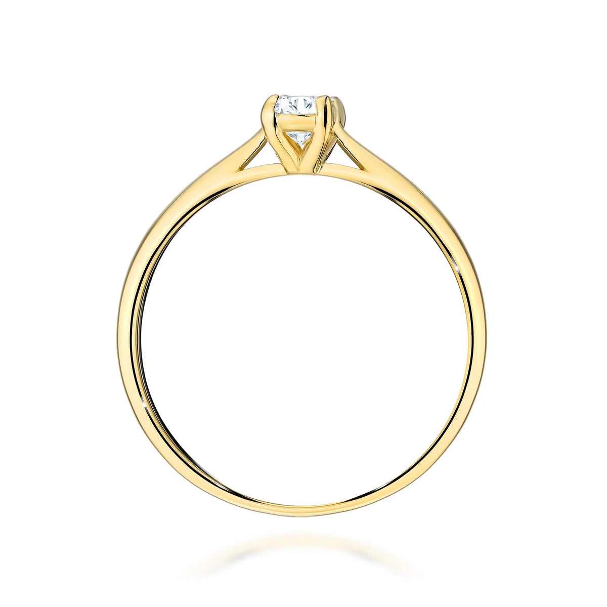 zlatý prsteň s 0,30 ct laboratórnym diamantom w0581-ldw-01