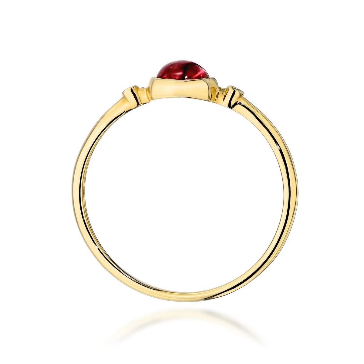 zlatý prsteň s ružovým turmalínom 0,60 ct a diamantmi 0,01 ct w0597-tmp-01