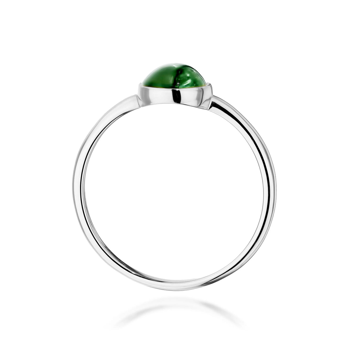 zlatý prsteň s 1,00 ct zeleným turmalínom w0598-tmg-01