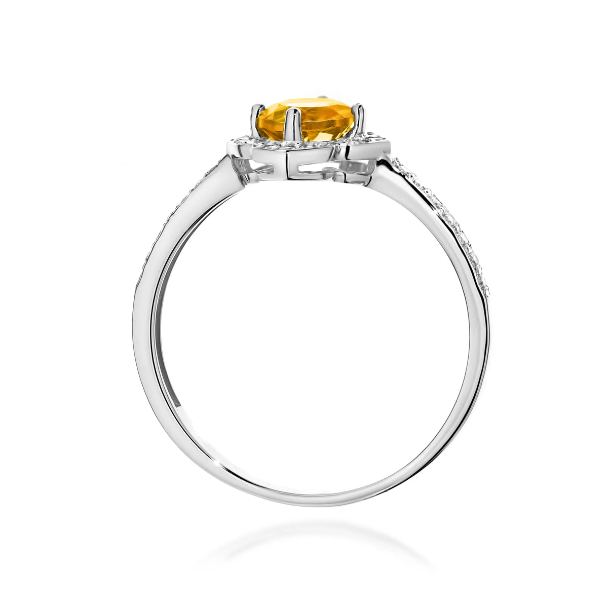 zlatý prsteň-kvet s 0,50 ct citrínom a diamantmi-w0603-ciy-01