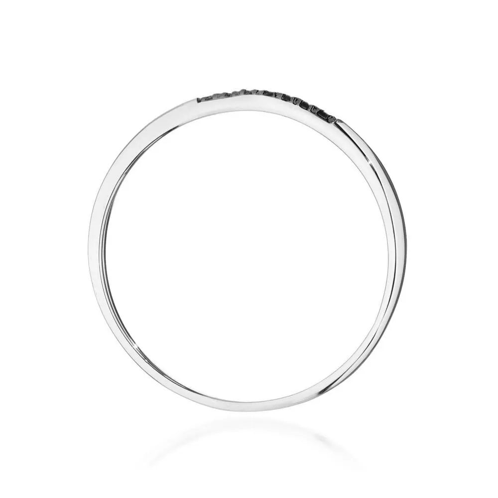 zlatý prsteň s 0,035 ct čiernymi diamantmi w0607-dib-02