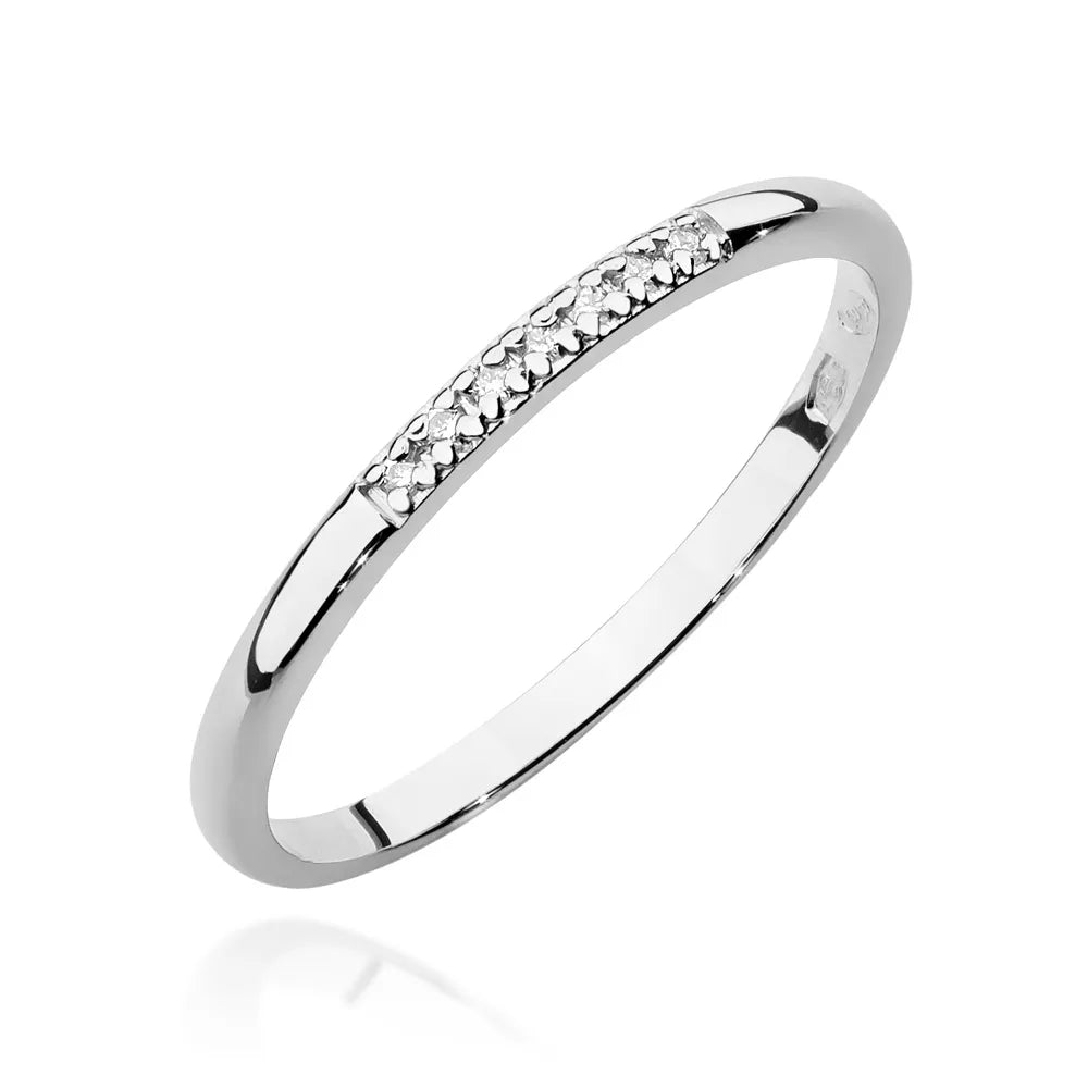 zlatý prsteň s diamantmi 0,035 ct w0607-diw-01