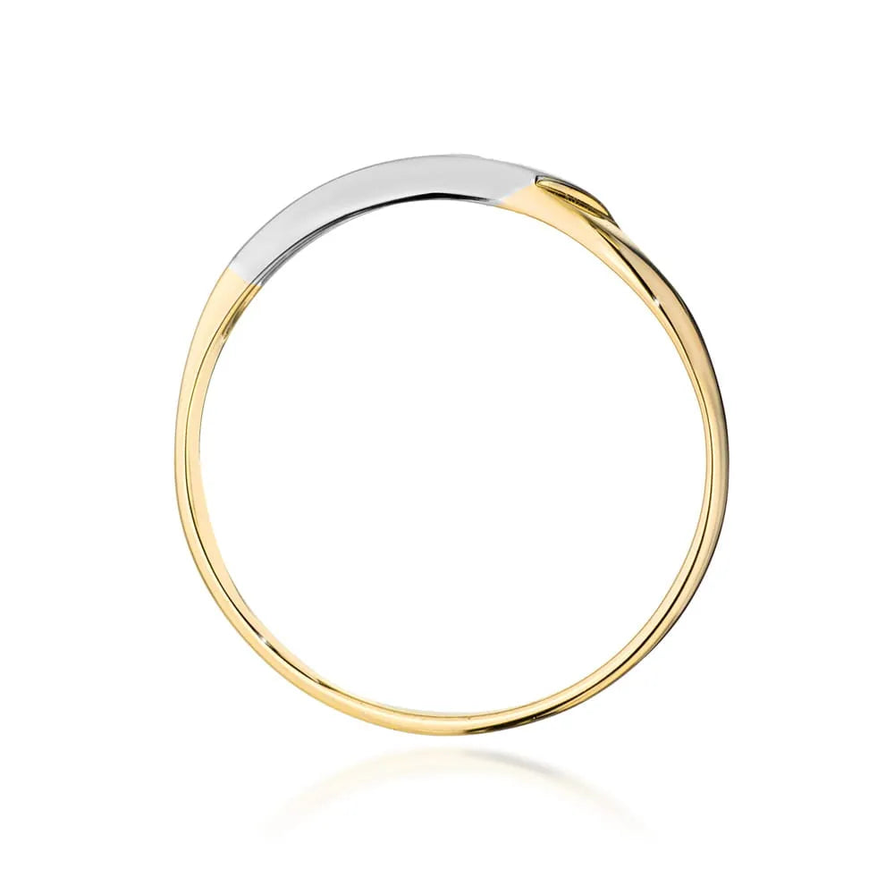 zlatý prsteň s diamantom 0,04 ct w0609-diw-01