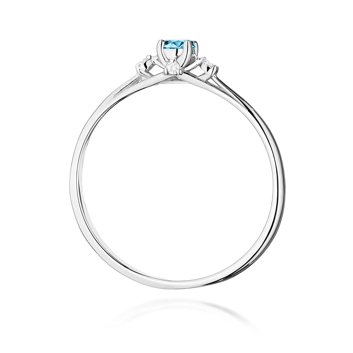 zlatý prsteň s 0,15 ct topásom a 0,046 ct diamantmi w0614-tob-01
