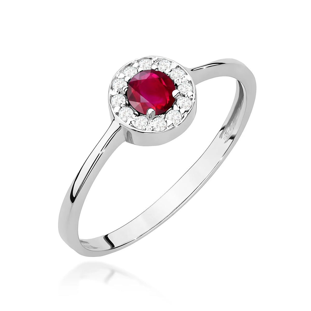 zlatý prsteň s 0,30 ct zafírom a 0,103 ct diamantmi w0616-rur-01