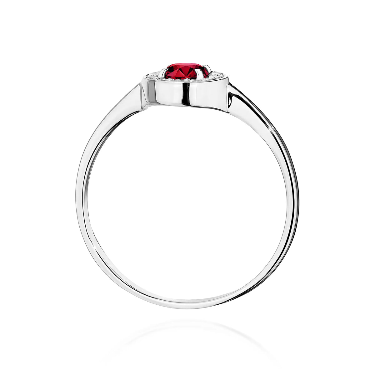 zlatý prsteň s 0,30 ct zafírom a 0,103 ct diamantmi w0616-rur-01