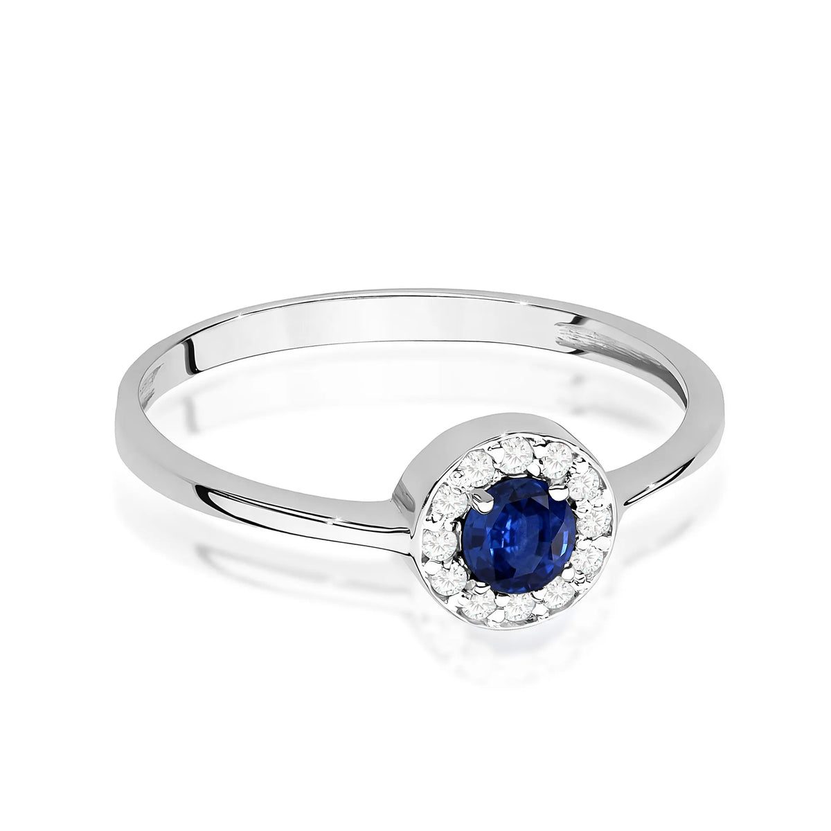 zlatý prsteň s 0,30 ct zafírom a 0,103 ct diamantmi w0616-sab-01