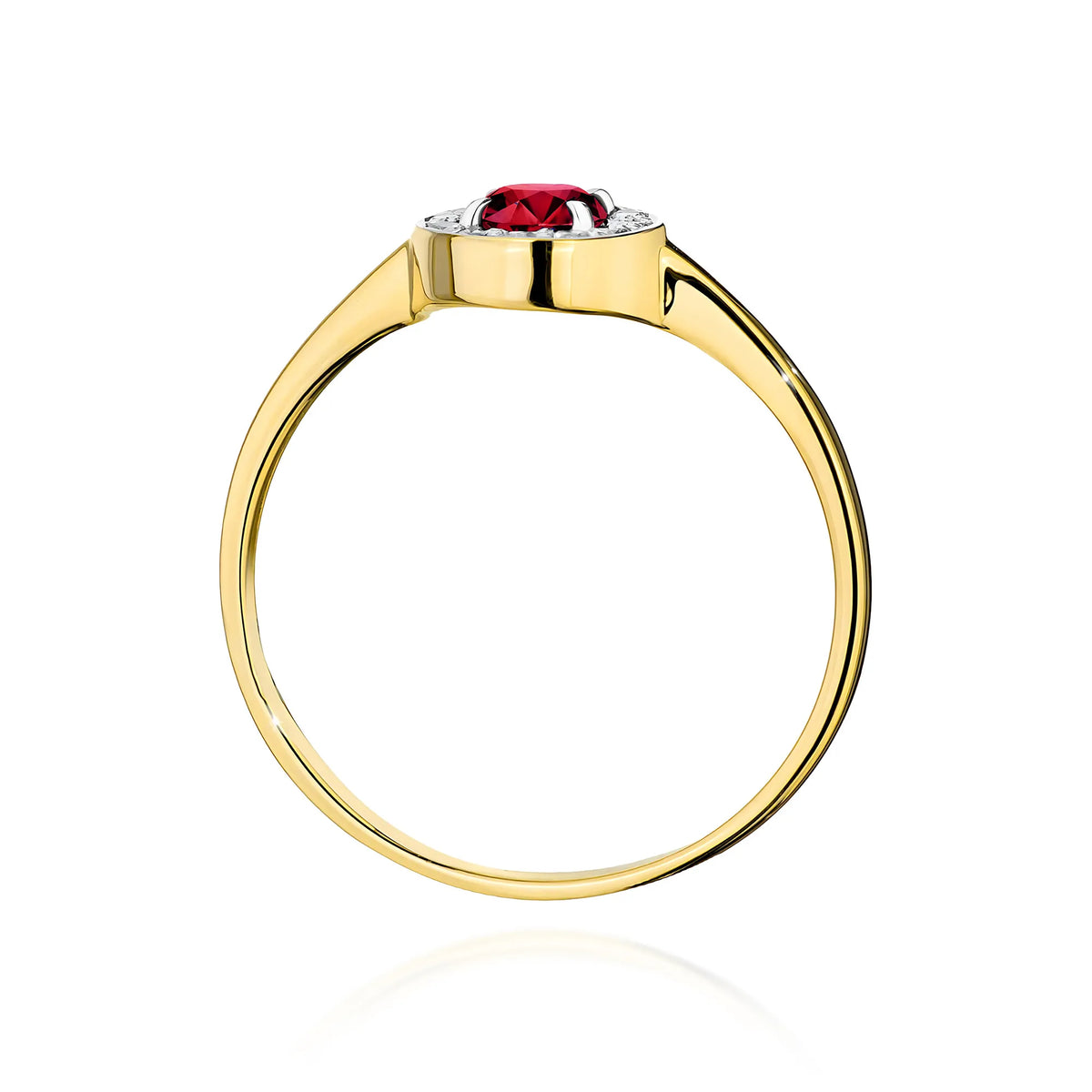 zlatý prsteň s 0,30 ct rubínom a 0,103 ct diamantmi w0616-rur-01