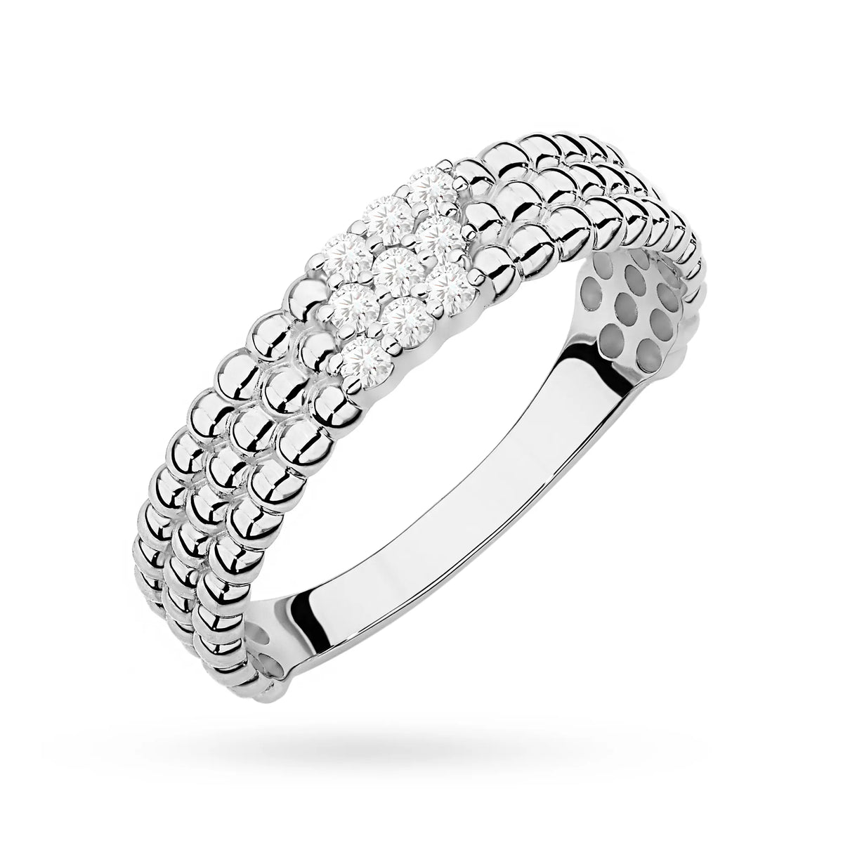 zlatý prsteň s diamantmi 0,1305 ct w0621-diw-01