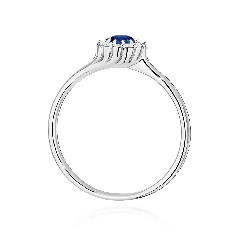 zlatý prsteň s 0,50 ct zafírom a 0,103 ct diamantmi w0622-sab-01