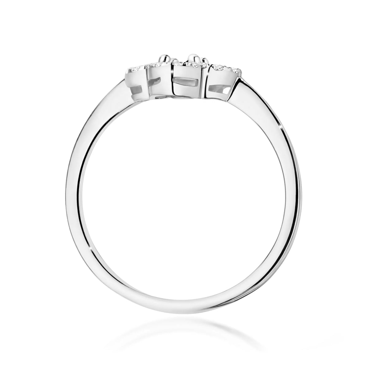 zlatý prsteň s diamantmi 0,03 ct a 0,10 ct w0627-diw-01