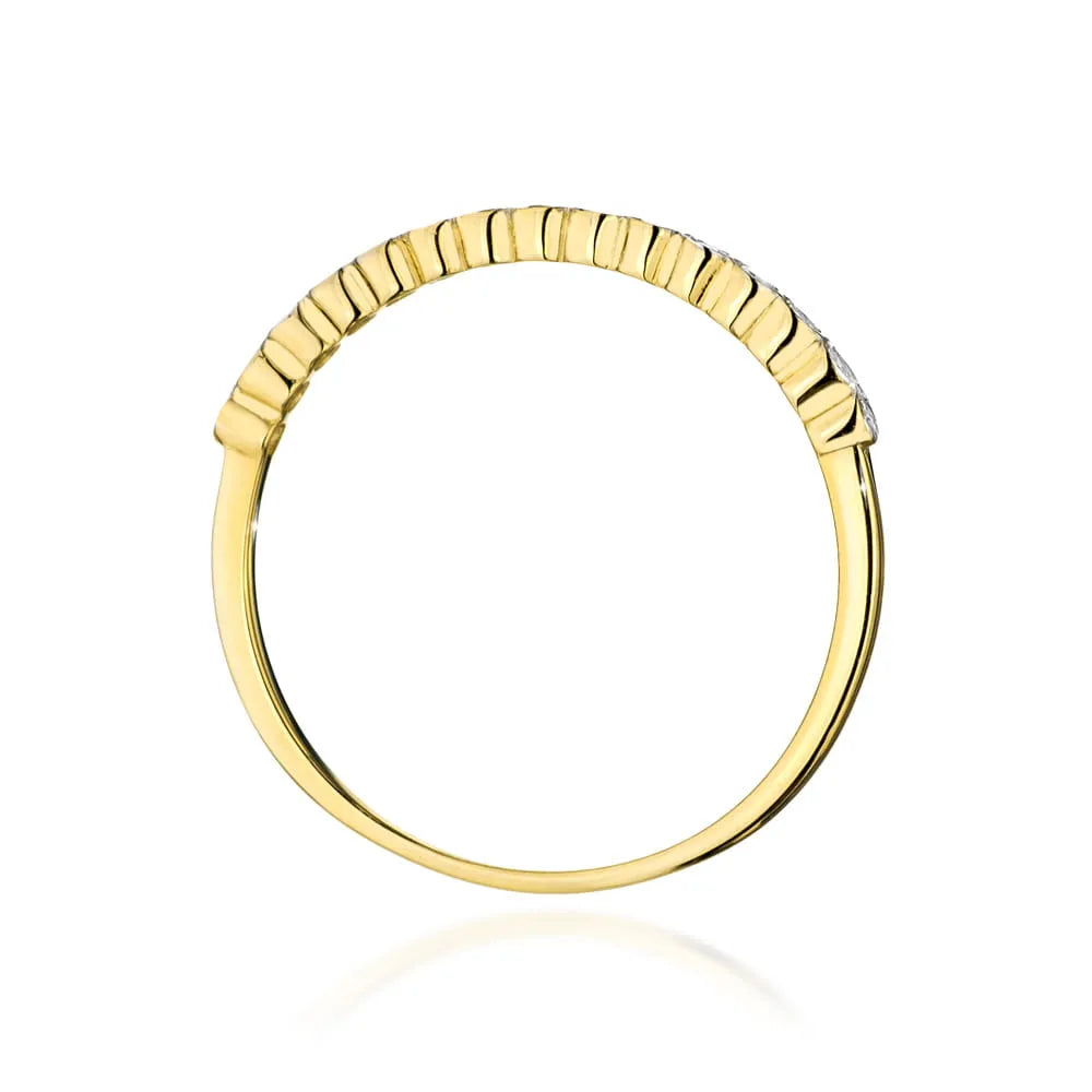 zlatý prsteň s diamantmi 0,075 ct w0635-diw-01
