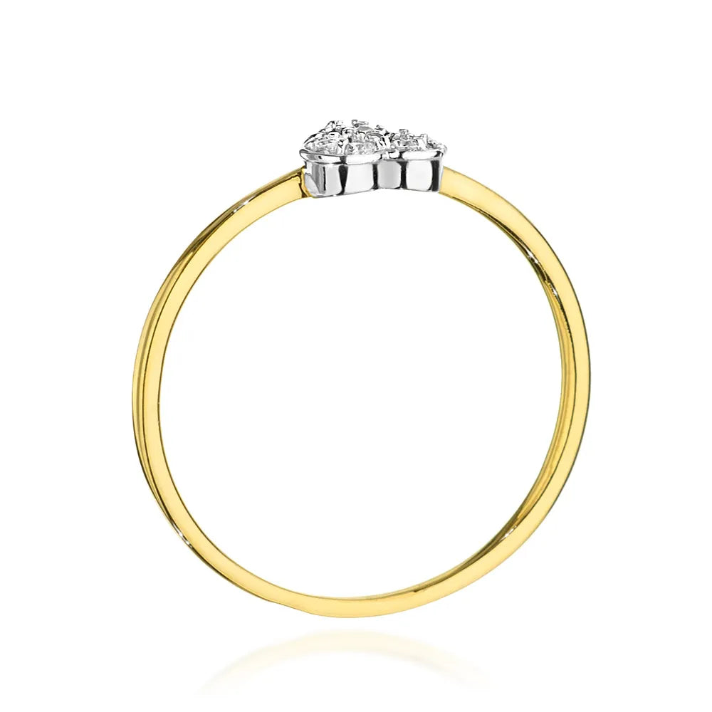 zlatý prsteň s diamantmi 0,097 ct w0641-diw-01