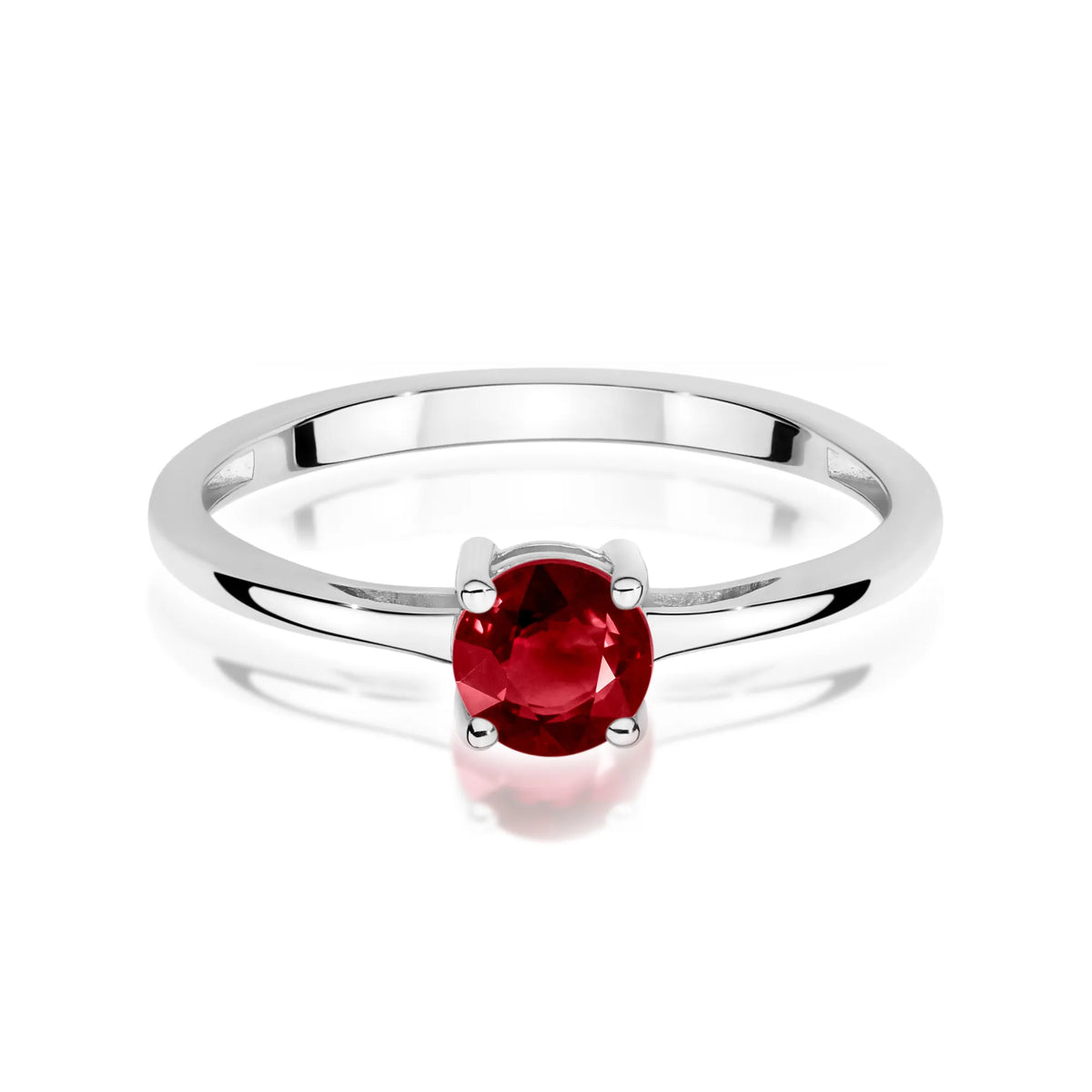 zlatý prsteň s granátom 0,60 ct w0656-gar-01