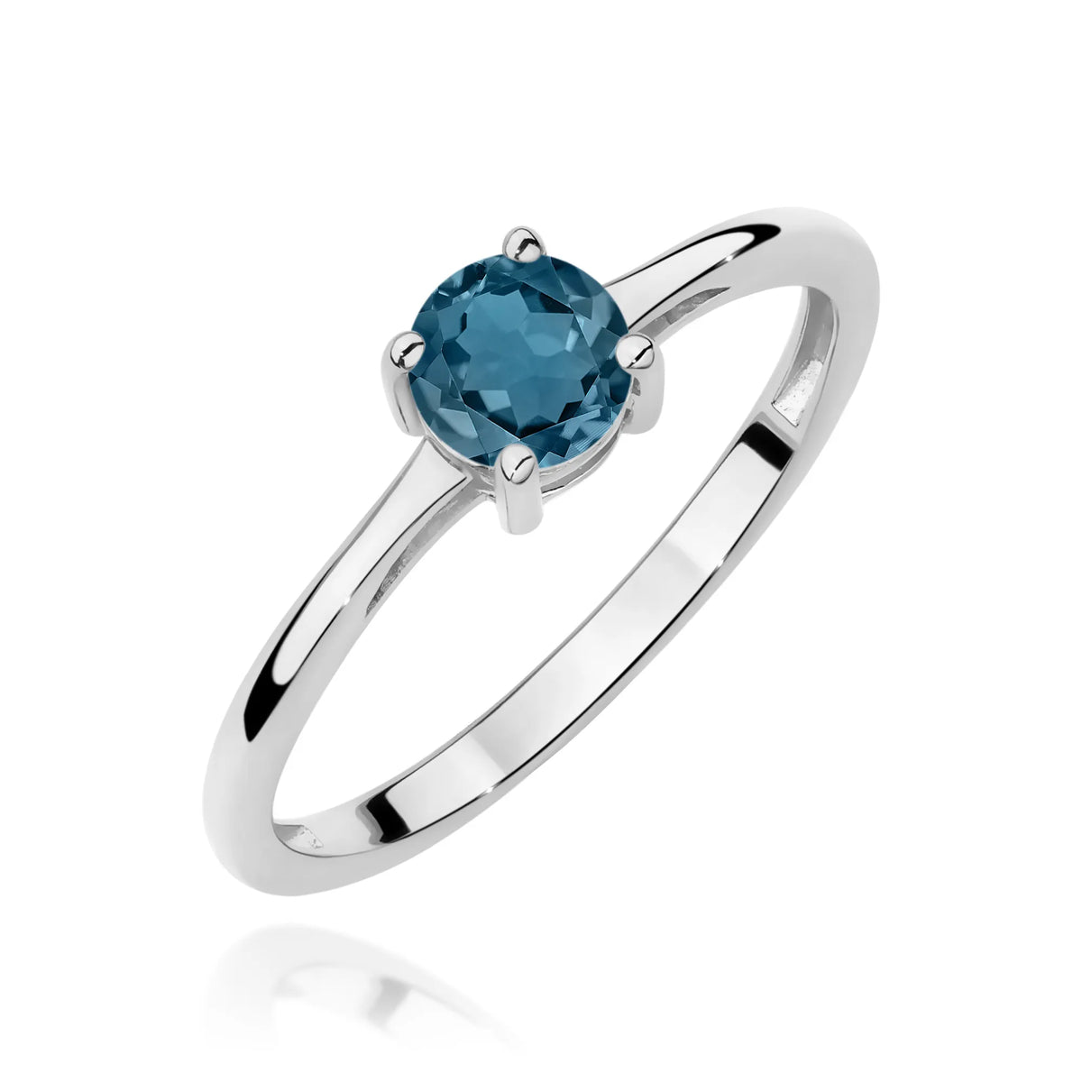 zlatý prsteň s 0,50 ct topásom london blue w0656-tol-01