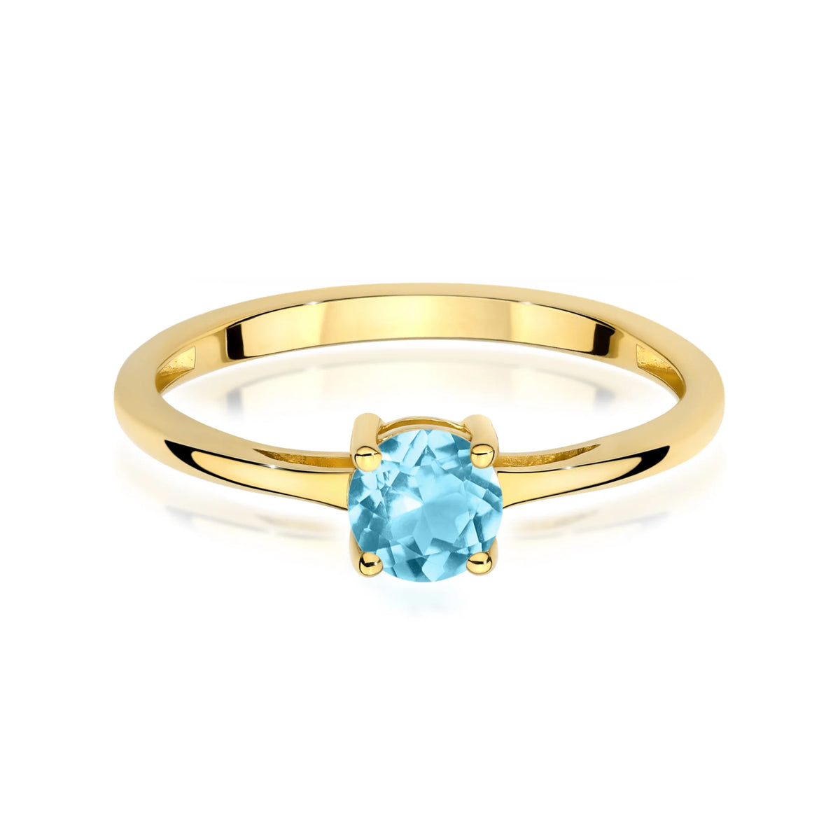 zlatý prsteň s topásom 0,50 ct w0656-tob-01