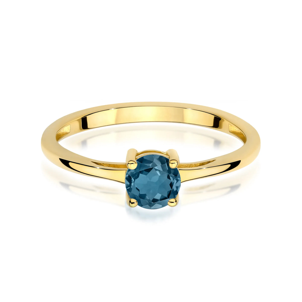 zlatý prsteň s 0,50 ct topásom london blue w0656-tol-01