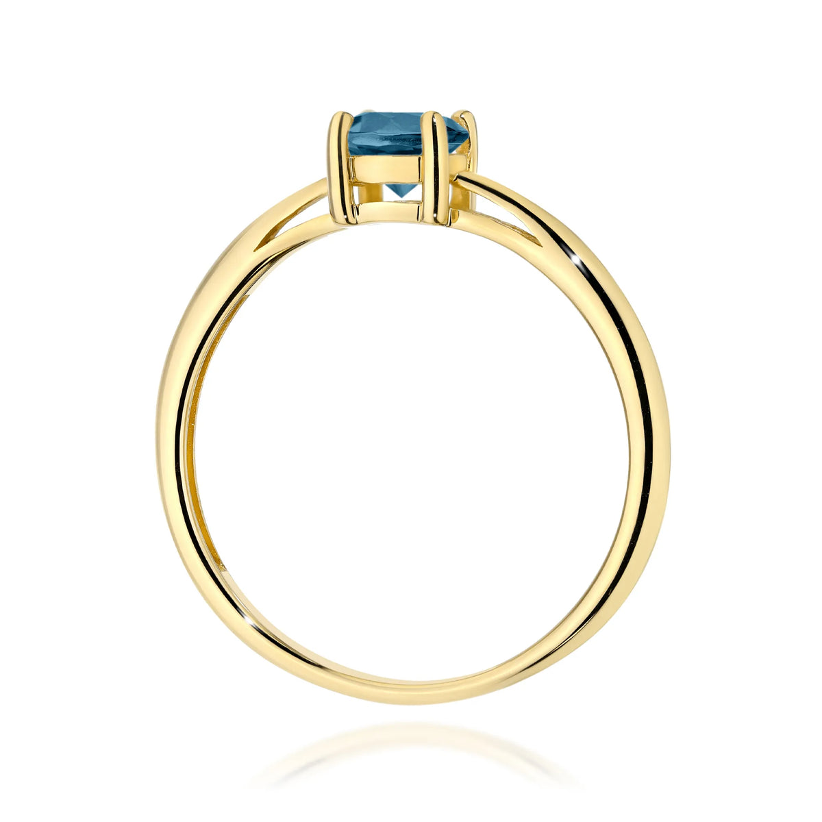 zlatý prsteň s 0,50 ct topásom london blue w0656-tol-01
