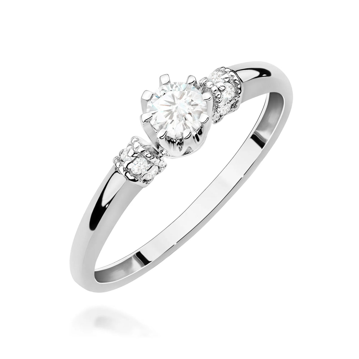 zlatý prsteň s diamantmi 0,25 ct a 0,07 ct w0667-diw-01