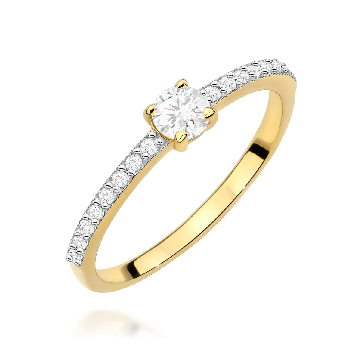 zlatý prsteň s diamantmi 0,25 ct a 0,14 ct w0671-diw-01