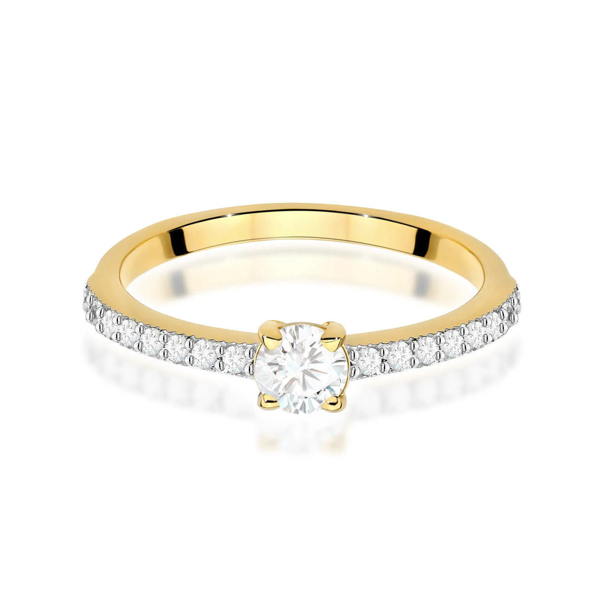zlatý prsteň s diamantmi 0,25 ct a 0,14 ct w0671-diw-01
