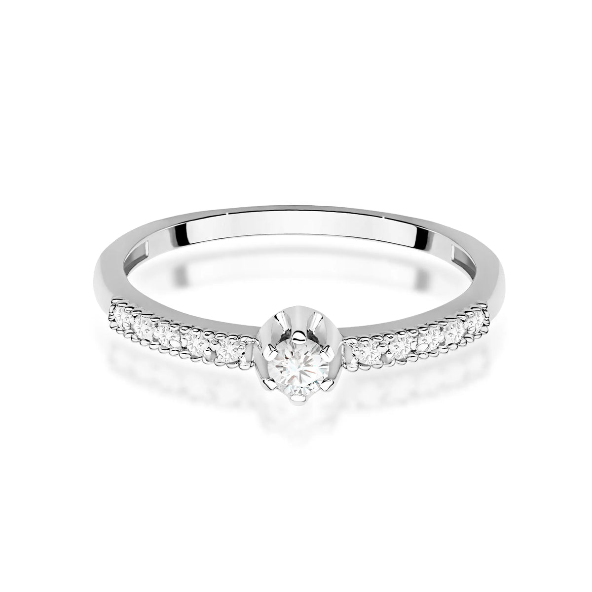 zlatý prsteň s diamantmi 0,08 ct a 0,09 ct w0680-diw-01