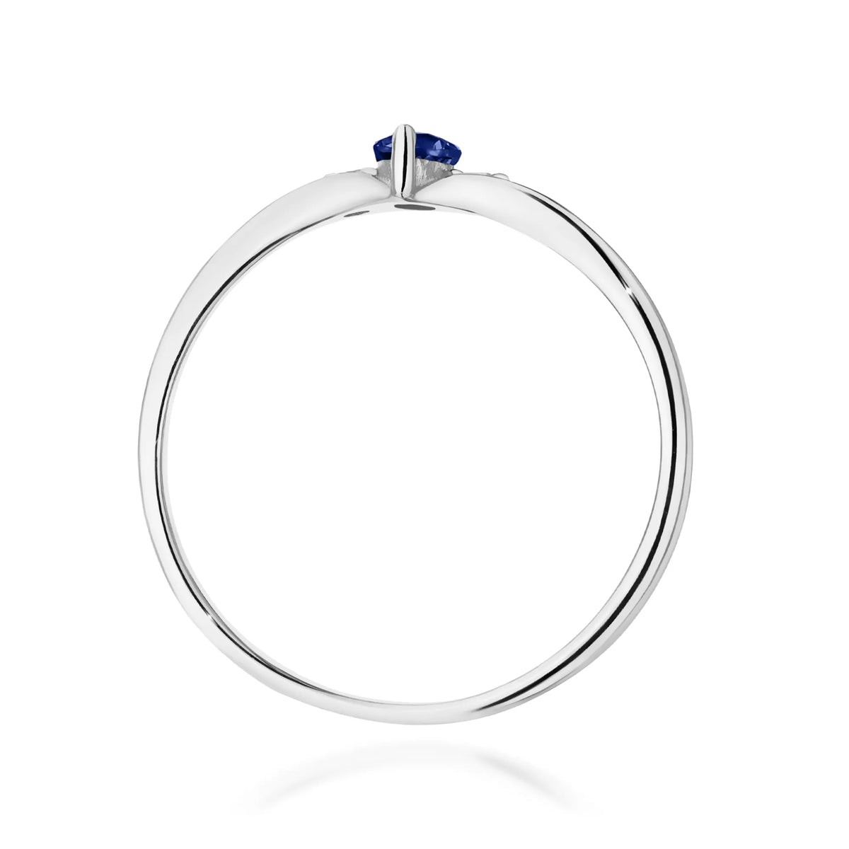 zlatý prsteň s 0,30 ct zafírom a 0,04 ct diamantmi w0681-sab-01