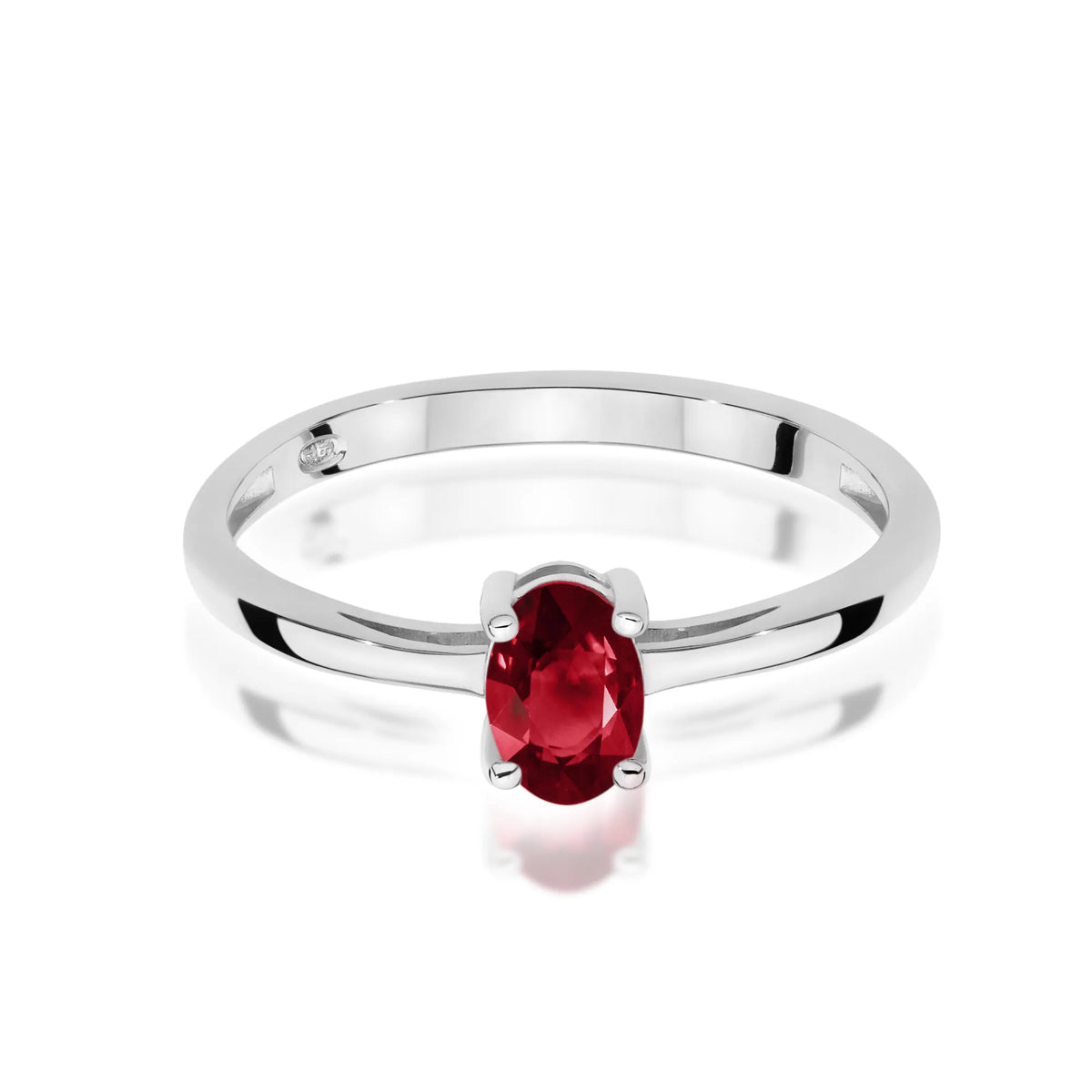 zlatý prsteň s granátom 0,50 ct w0685-gar-01