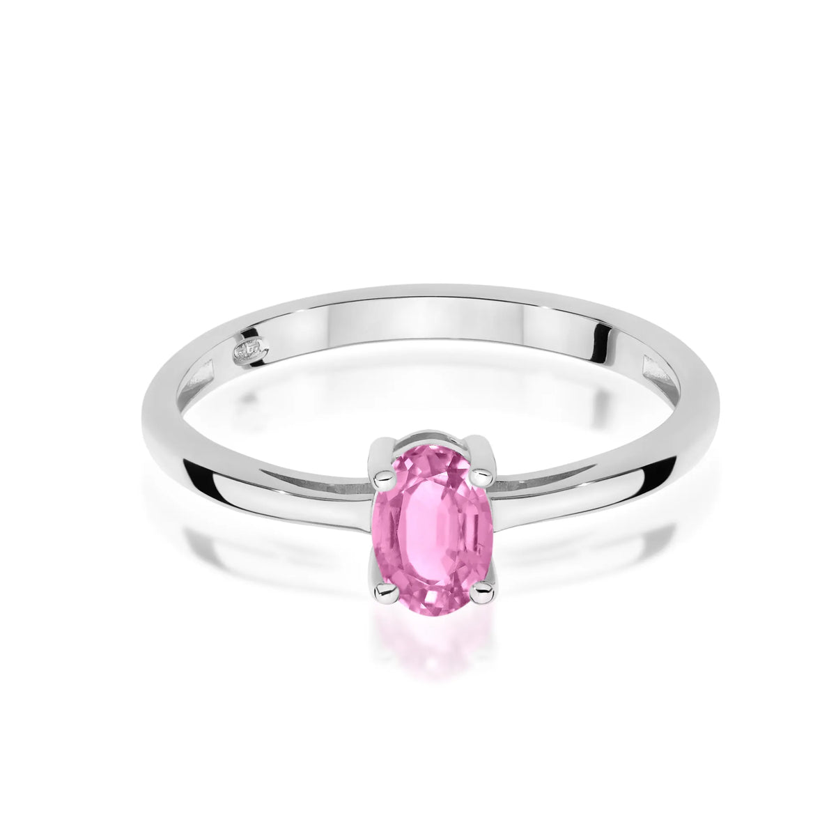 zlatý prsteň s ružovým zafírom 0,45 ct w0685-sap-01
