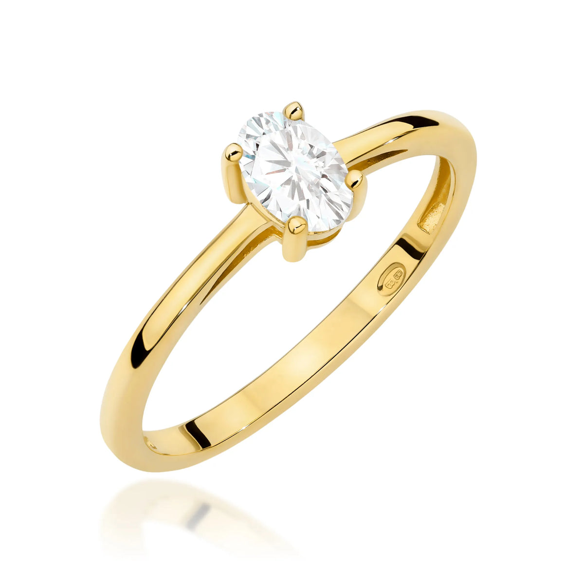 zlatý prsteň s 0,40 ct laboratórnym diamantom w0685-ldw-01