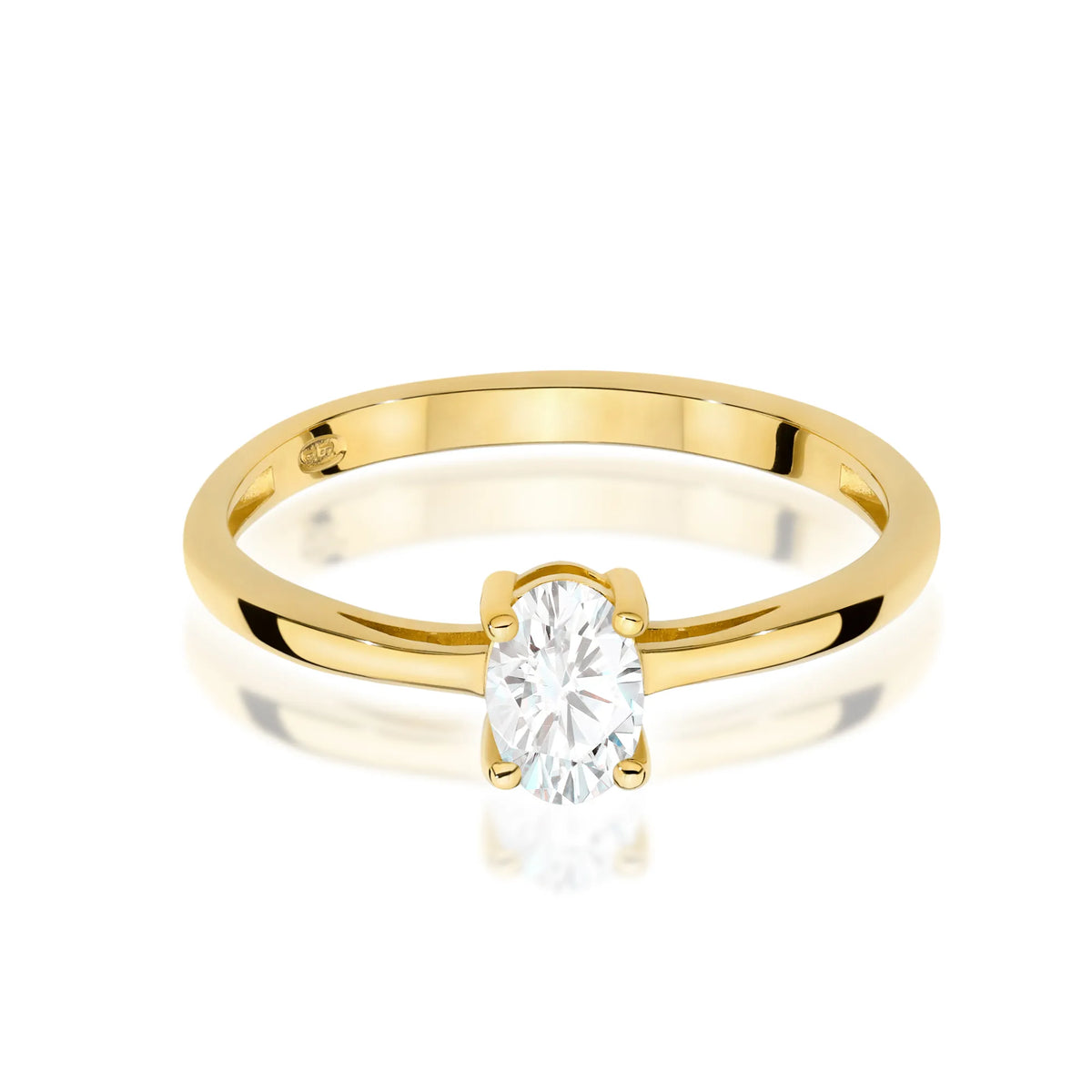 zlatý prsteň s 0,40 ct laboratórnym diamantom w0685-ldw-01
