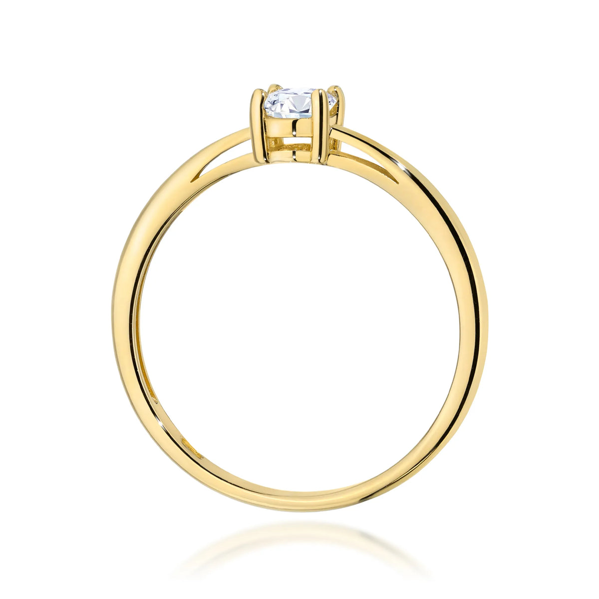 zlatý prsteň s 0,40 ct laboratórnym diamantom w0685-ldw-01