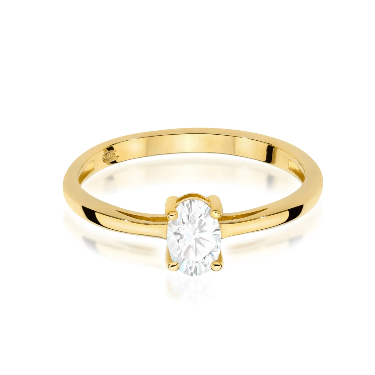 zlatý prsteň so 0,50 ct bielym zafírom w0685-saw-01
