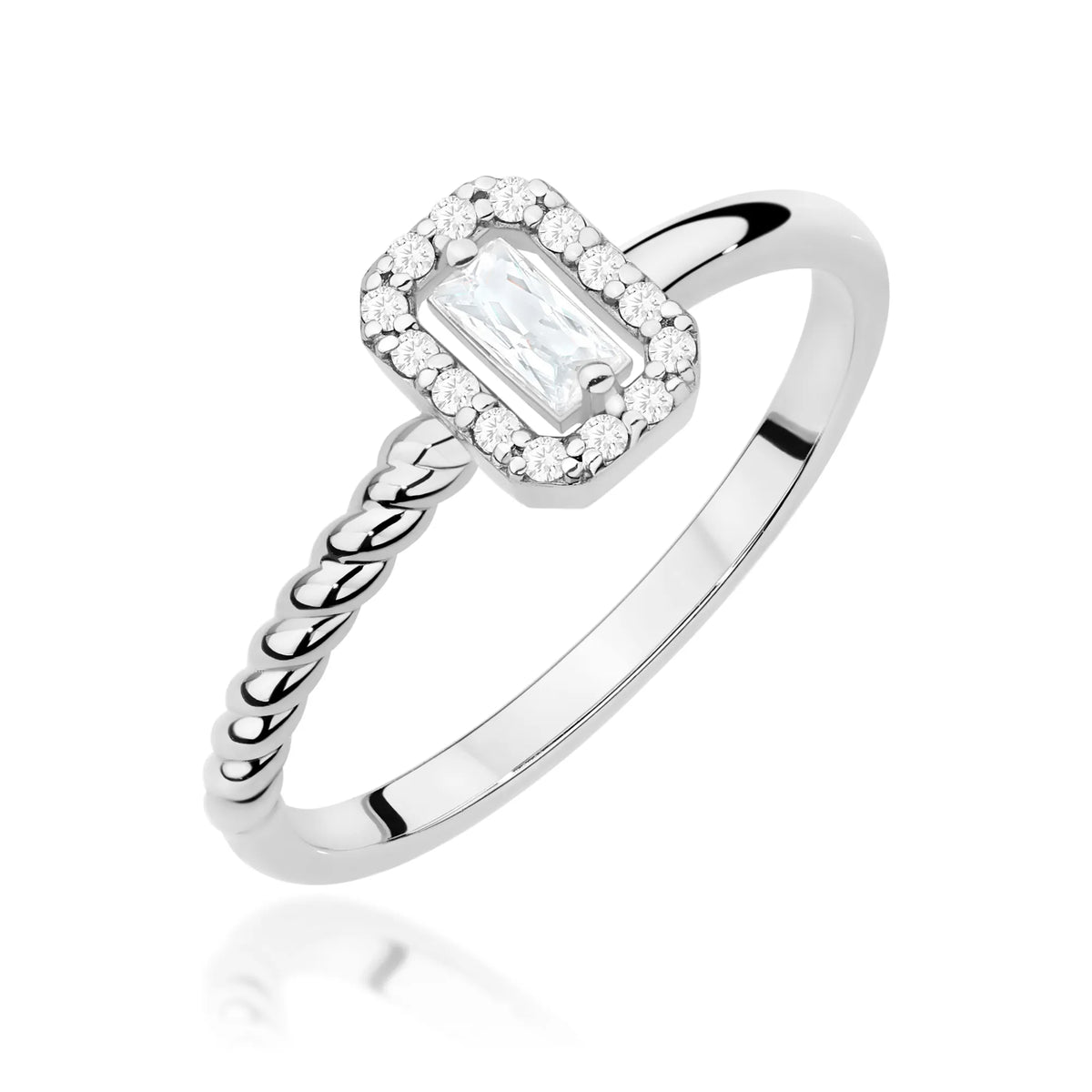 zlatý prsteň s diamantmi 0,13 ct a 0,07 ct w0707-diw-01