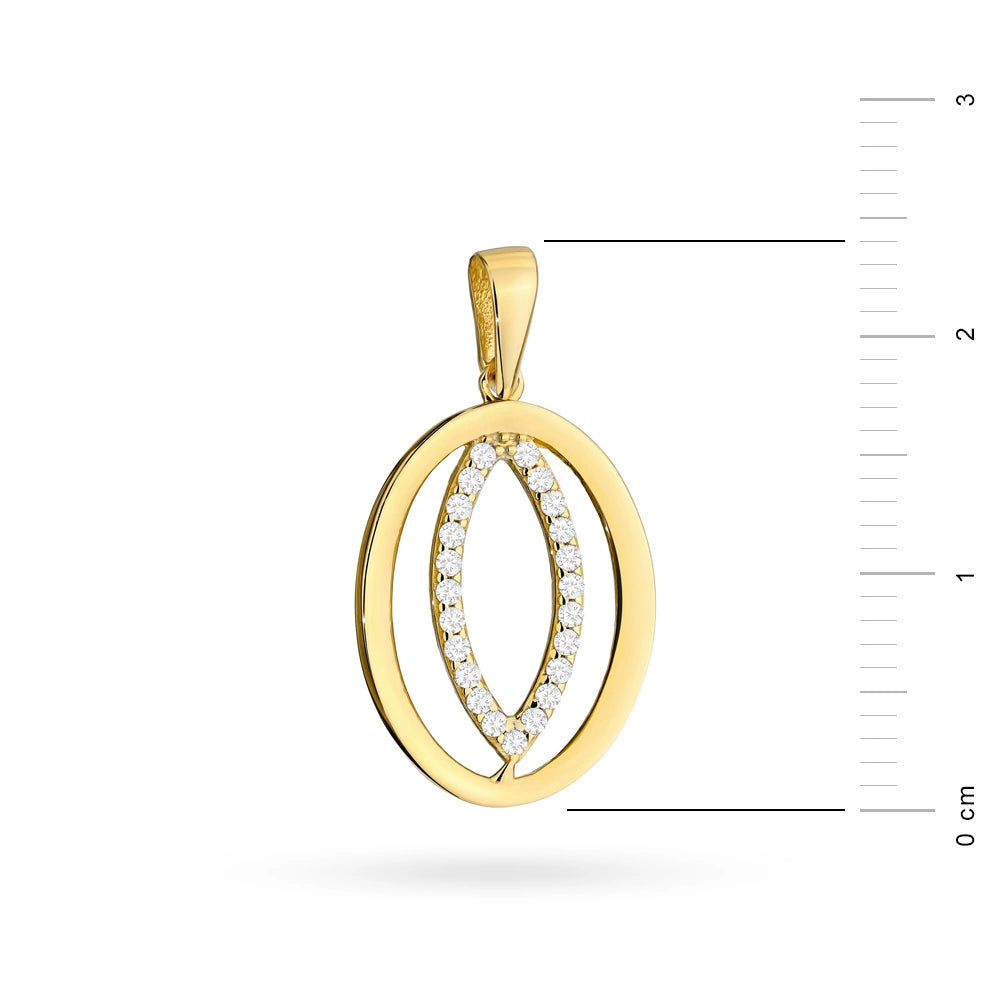 two-color-gold-wing-pendant-with-zirconia-z-gw-288-585