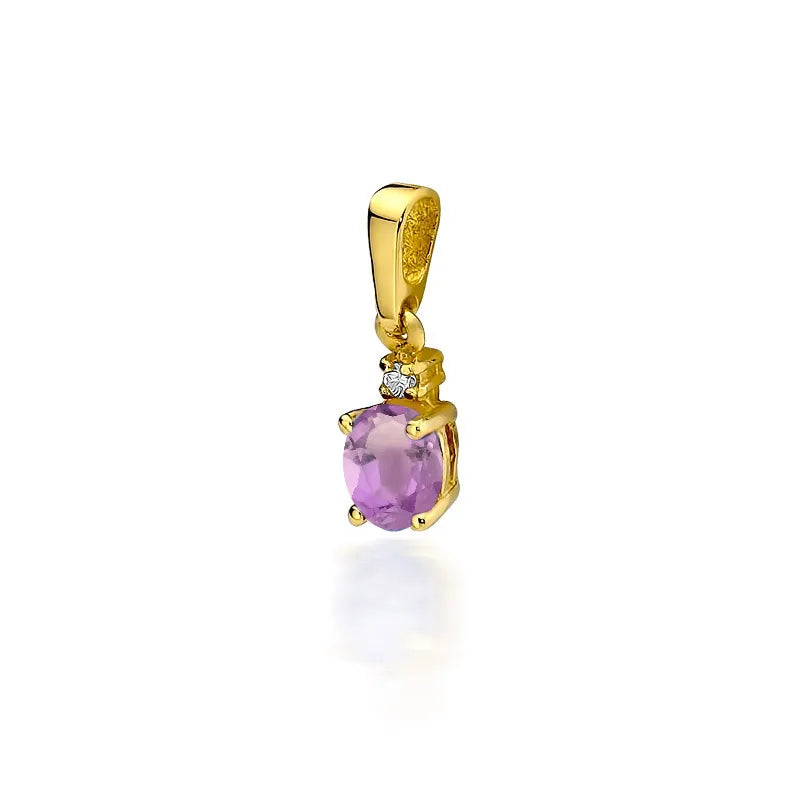gold-pendant-with-amethyst-and-diamond