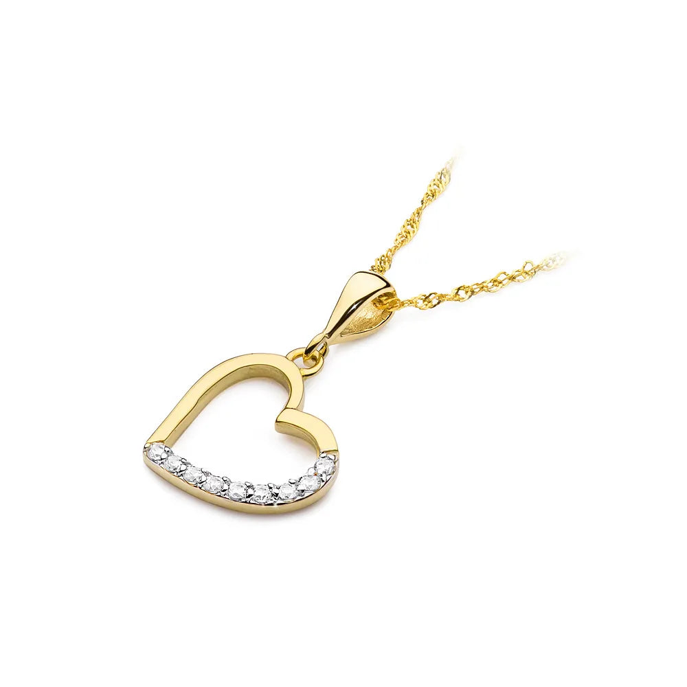 zlatý prívesok so 0,131 ct diamantmi z0018-diw-01