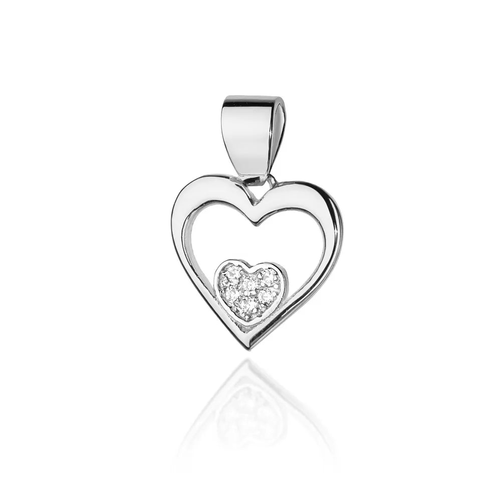 zlatý prívesok s diamantmi 0,052 ct z0022-diw-01
