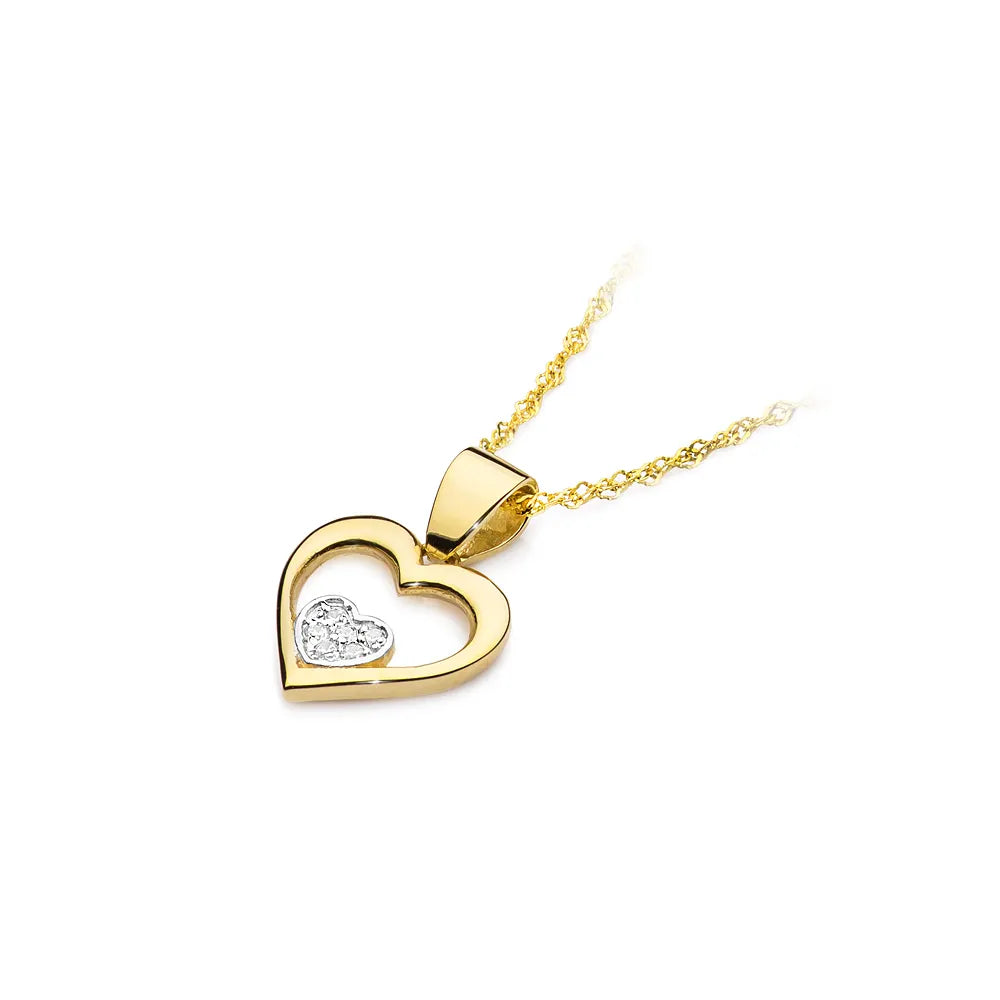 zlatý prívesok s diamantmi 0,052 ct z0022-diw-01