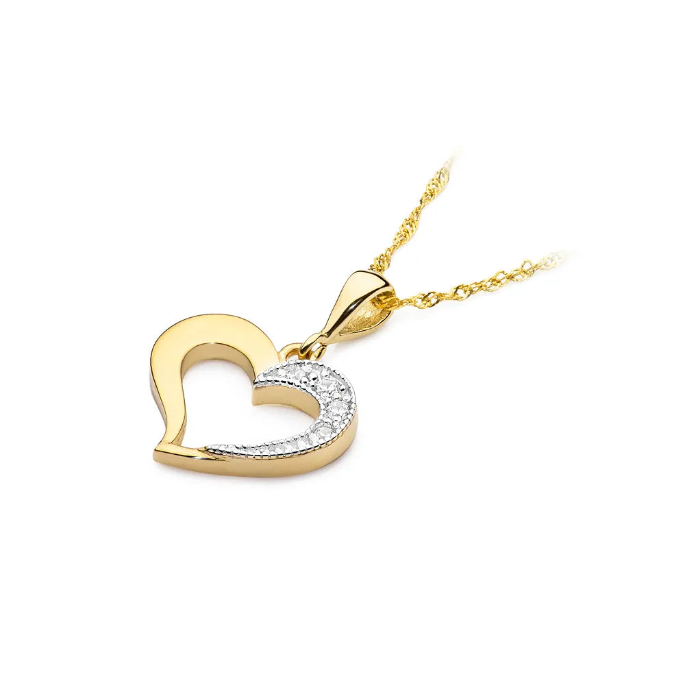 zlatý prívesok so 0,064 ct diamantmi z0023-diw-01