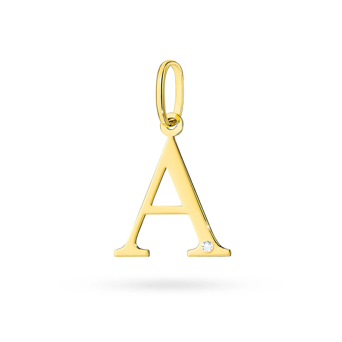 zlatý prívesok s diamantmi 0,005 ct z0069-diw-01-26