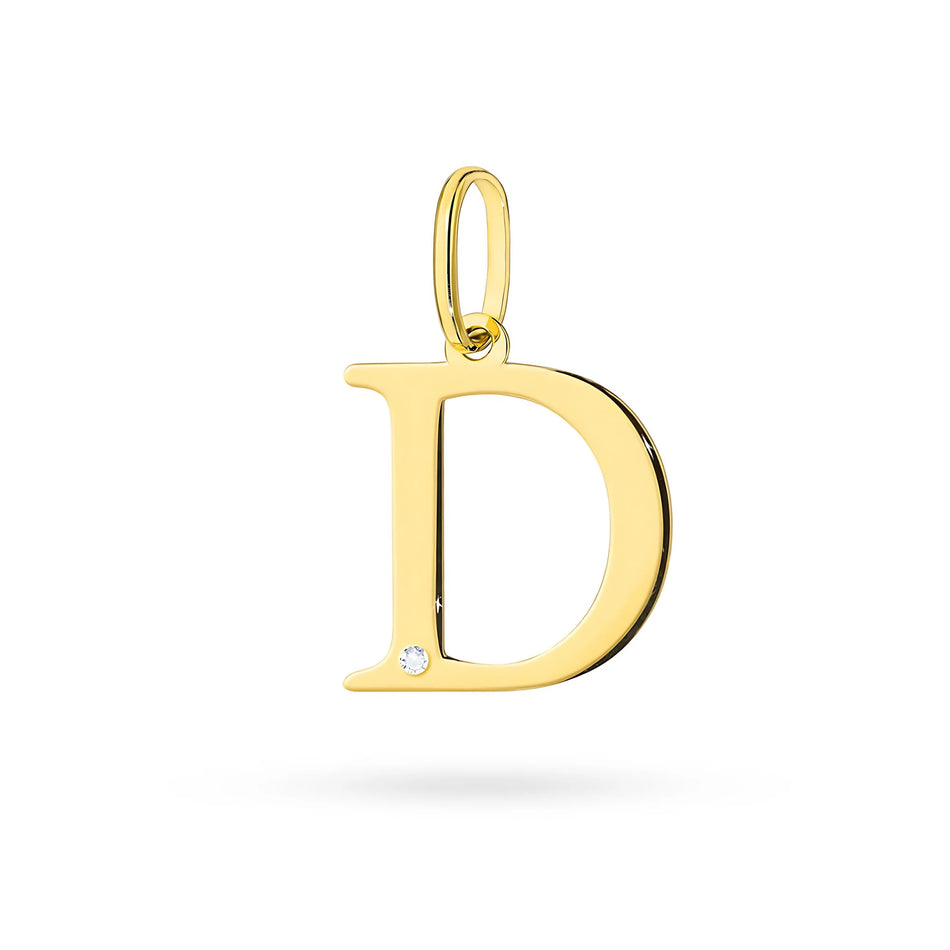 zlatý prívesok s diamantmi 0,005 ct z0069-diw-01-26