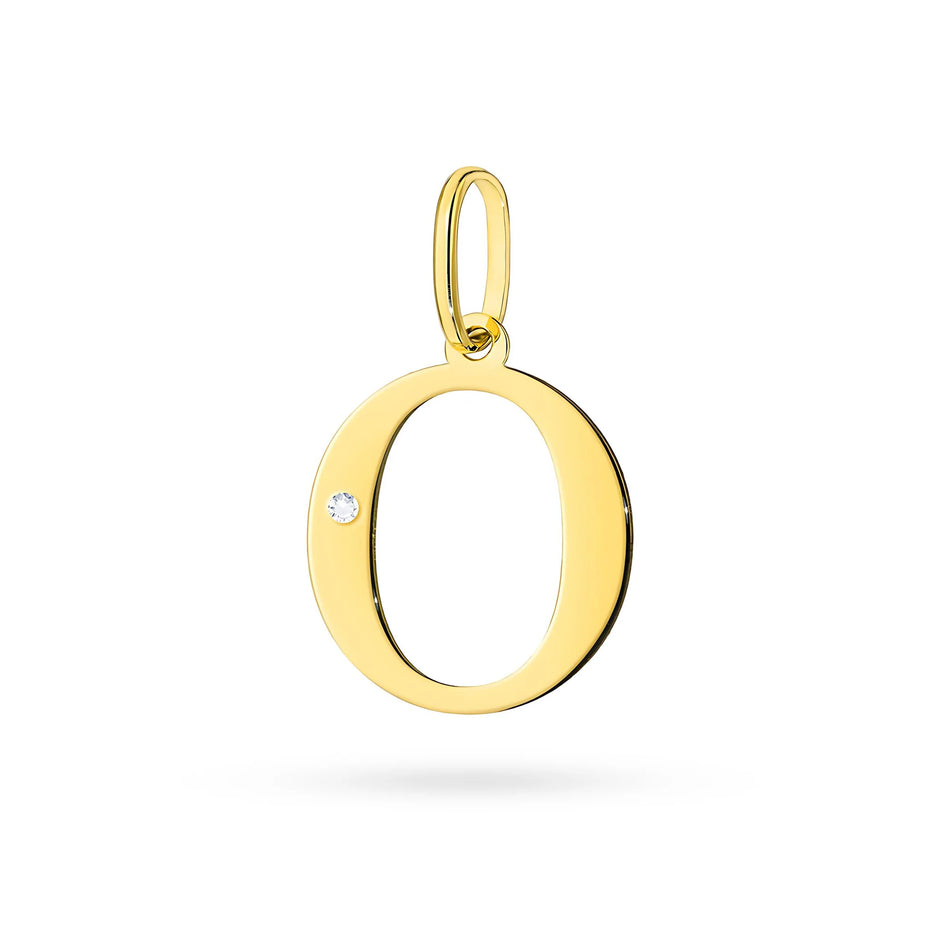 zlatý prívesok s diamantmi 0,005 ct z0069-diw-01-26