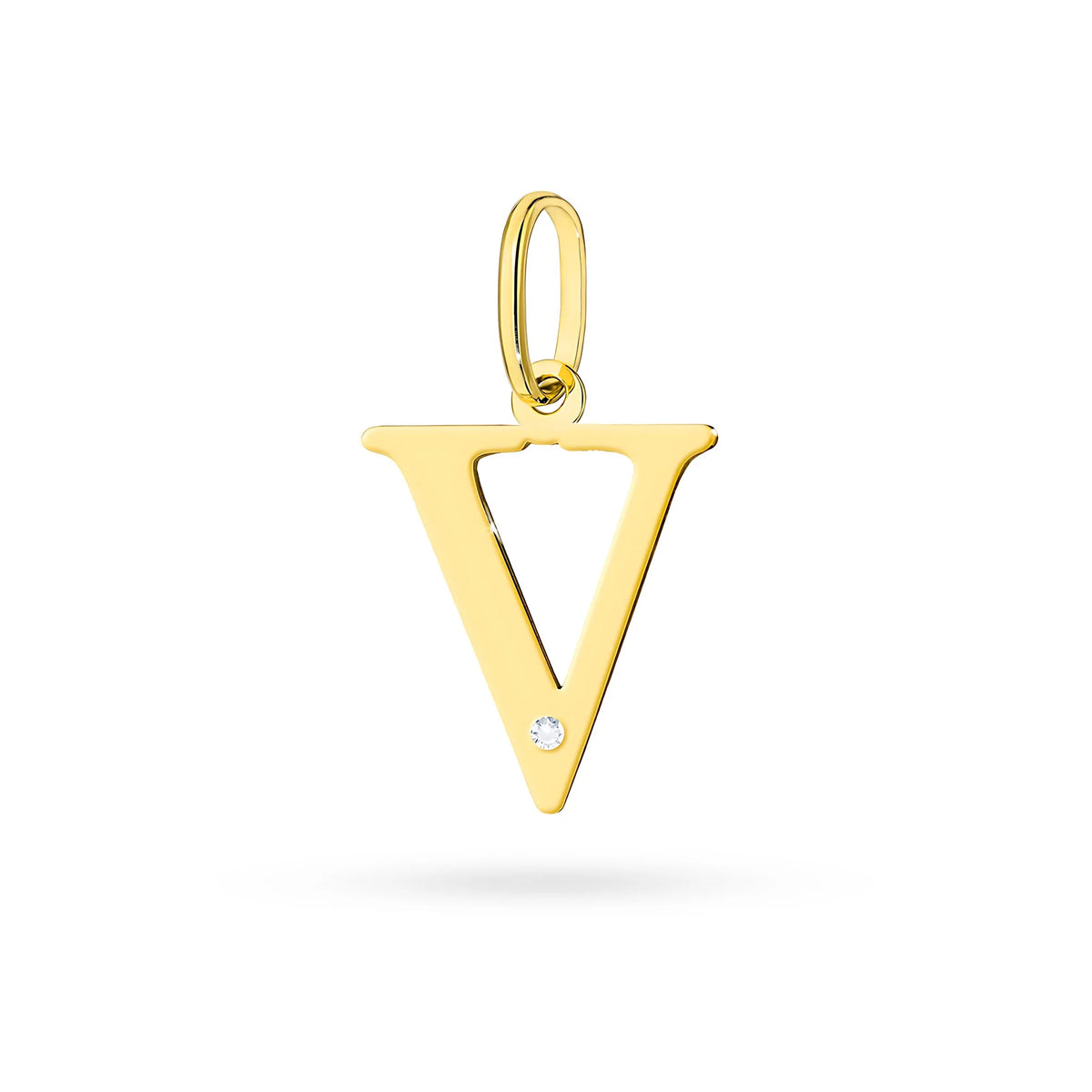 zlatý prívesok s diamantmi 0,005 ct z0069-diw-01-26