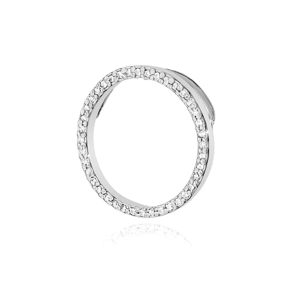 zlatý prívesok so 0,20 ct diamantmi z0442-diw-01