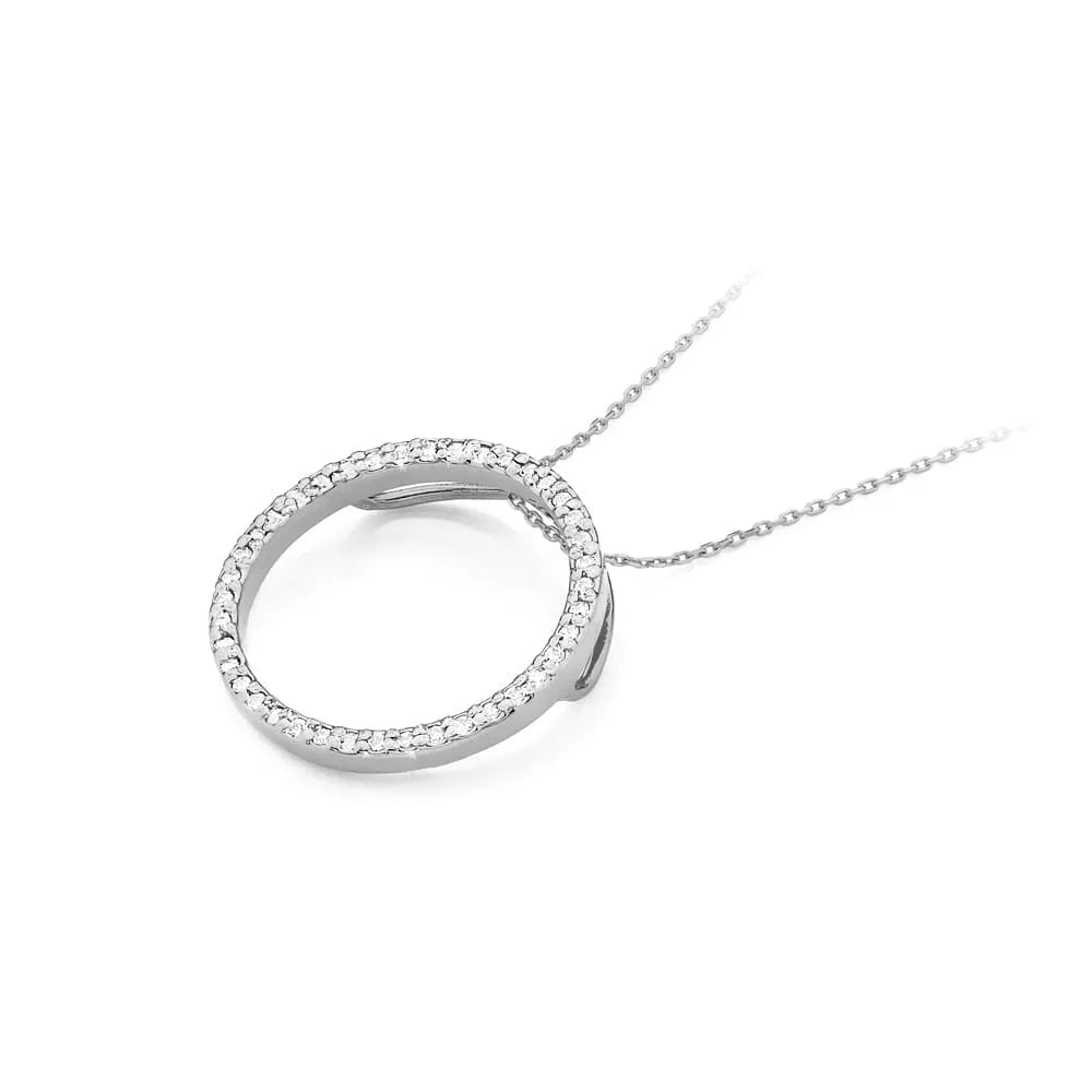 zlatý prívesok so 0,20 ct diamantmi z0442-diw-01